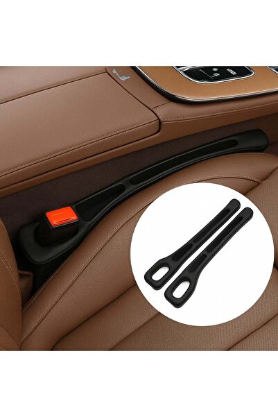 F.A.M.S Car Seat Gap Filler and Organizer – Soft Rubber Universal Seat Gap St...