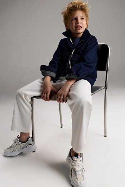 NK Boy's Busy Pants 8-14 Years White