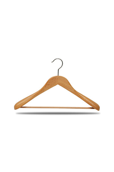 NYN Дерев'яні вішалки для жіночих костюмів з перекладиною, 4 шт., 40 см