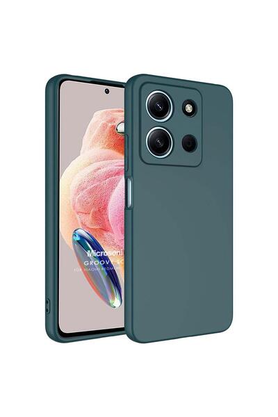 Microsonic Redmi 15C Case Groovy Soft Dark Green