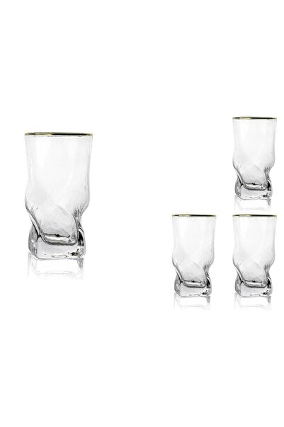 Mikasa Moor Twist Gold 4-Pack Soft Drink Glass 410ml P387.117099