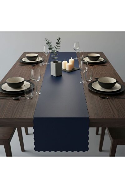 Grand Fine Art 1 Штука шкіряний бігун - 40x140 см - бігун з рюшами