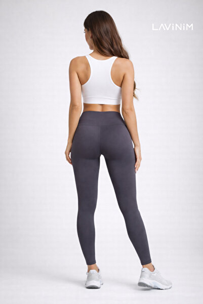 LAVİNİM Women's Premium Soft Touch High-Waist Shaping Sports Leggings – Seamless, Stretch Fabric, Stretchy