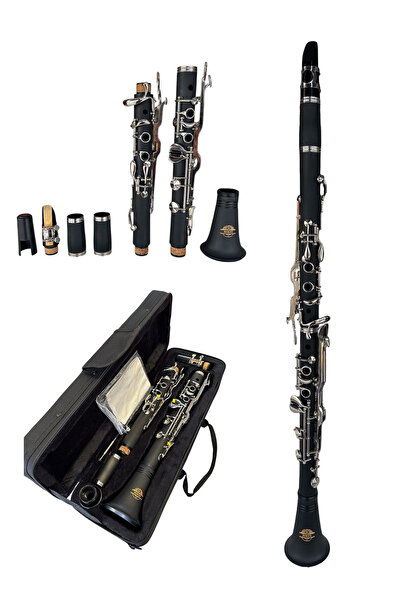 Romano Pro Sol Klarnet 4 Yüzüklü Askı Çanta Kamış Bez Eldiven İle