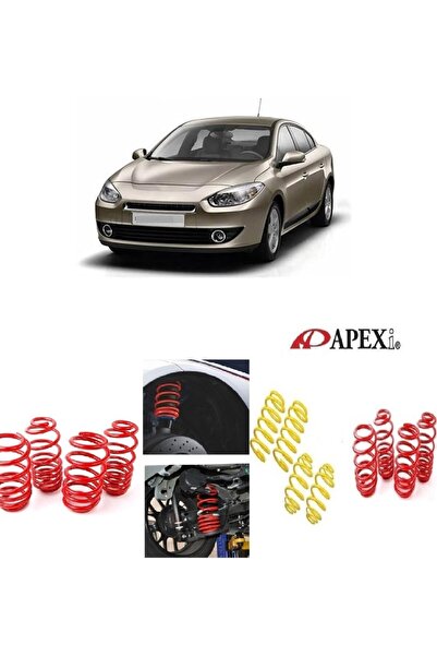 X POWER TUNİNG Renault Fluence 2009-2017 Uyumlu Apexi 3.5 cm Helezon Spor Yay