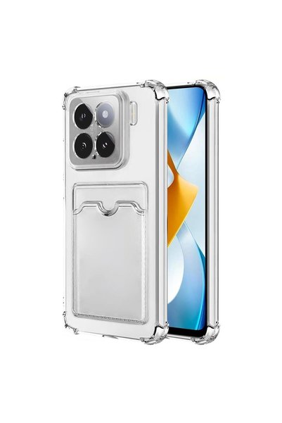 Microsonic Mi 15 Card Slot Shock Case Transparent