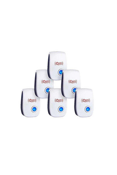 Zenva Set de combatere a dăunătorilor cu ultrasunete Pest Reject (set de 6 bu...