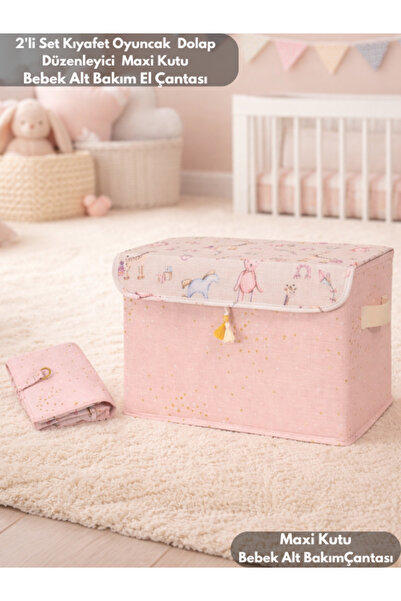 PONÇİK BEBEK Kutija za pohranu igračaka i veša Baby Maxi Box - Pretinac za ne...