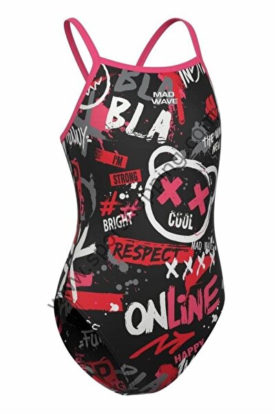 Mad Wave Kız Çocuk Antichlor Mayo – Nera Junior