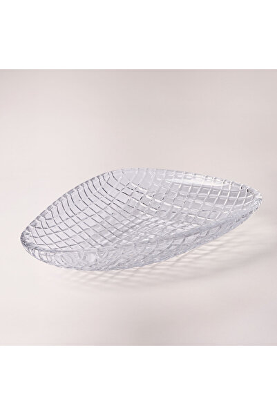 LA MESA glass bowl triangle large 37.5*29*6.5 cm