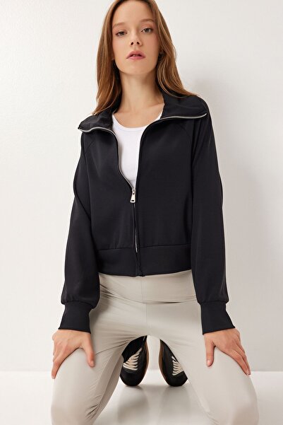 Hiccup ISTANBUL high-neck zip-up sweatshirt