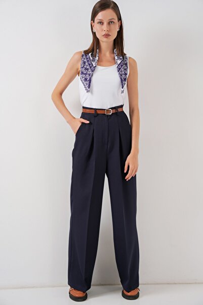 Hiccup BDART high-waisted pleated Palazzo Pants