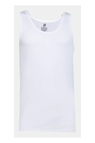 Jil Tank Top, White, Cotton, Egyptian Product, M