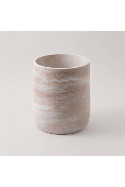 homez Dunes Collection Waste Bin 20*20*25Cm, Beige