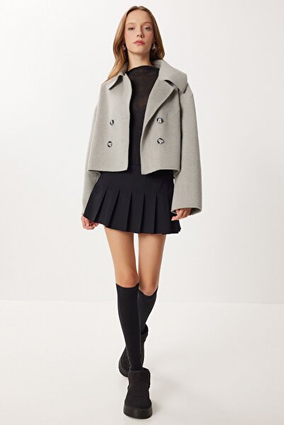 Hiccup ISTANBUL Textured Double-Breasted