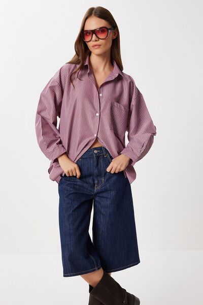 Hiccup ISTANBUL Oversized striped shirt