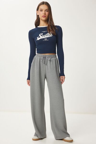 Hiccup ISTANBUL Modal Wide Leg Sweatpants