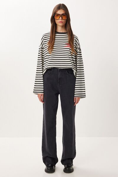 Hiccup ISTANBUL high-waisted straight-cut denim