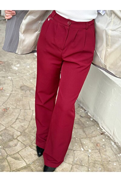 HG Bordo Palozzo Pantolon