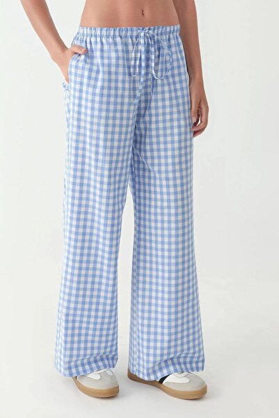 Hiccup Καρό παντελόνι με φαρδύ πόδι