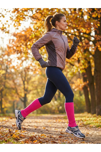 Handmaddetr Kadın Kışlık Yün Örgü Tozluk Ayak Bileği Koruyucu Baldır Isıtıcı ...