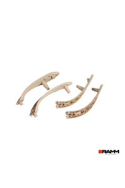 Universal BMW 3 Serisi F30 2013-2018 Kapı Kolu Kaplaması Seti - Bej