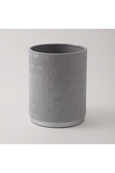 homez سلة مهملات سيراميك، خضراء، 20 × 20 × 24.5 سم