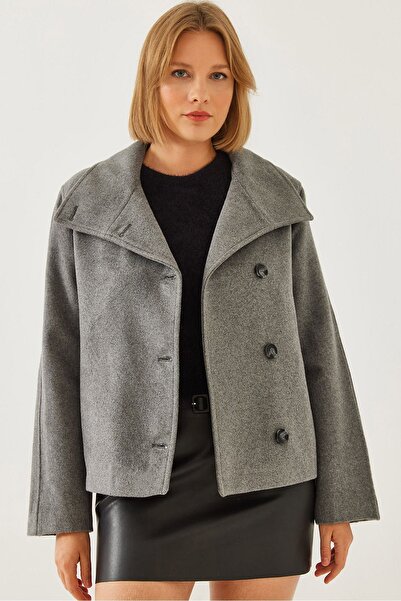 Hiccup Bianco Lucci Double-Breasted wool jacket