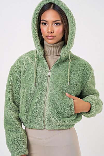 Hiccup BDART short plush jacket with Hooded
