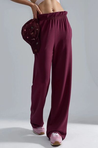 Hiccup Παντελόνι με ελαστική μέση με υφή Modal, ίσιο πόδι, Συλλογή Berşan