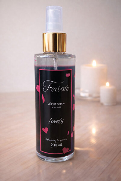 FERVORE Lovely Body Mist Vücut Spreyi 200 ml Yeni