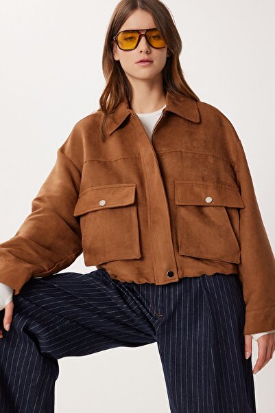 Hiccup ISTANBUL Gabardine jacket with pockets and relaxed fit