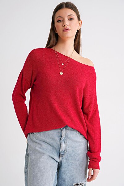 Hiccup Mixray Oversize Knit Sweater