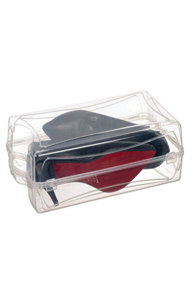 Lorin Cutie de depozitare pantofi din plastic pentru femei, 3 piese