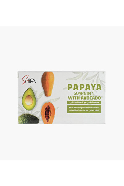 Shifa 8-in-1 Papaya Soap with Avocado - 135 gms