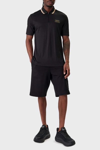 EA7 Logolu Slim Fit Kısa Kollu Polo Erkek POLO 7M001333 AF13739 UC001