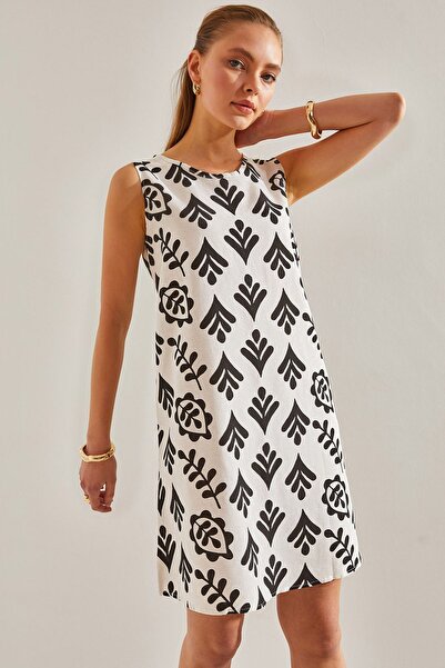 Hiccup Bianco Lucci multi- Printed dress