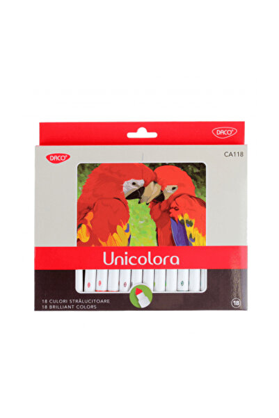 daço Carioca 18 colors unicolor conical tip DACO