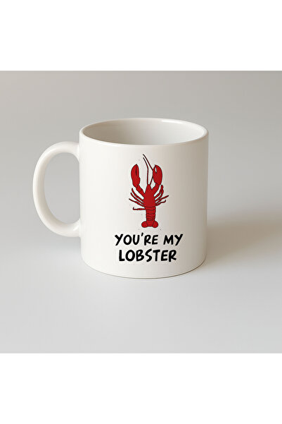 MODA Lobster Printed Gift Porcelain Mug
