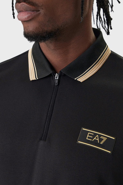 EA7 Logolu Slim Fit Kısa Kollu Polo Erkek POLO 7M001333 AF13739 UC001