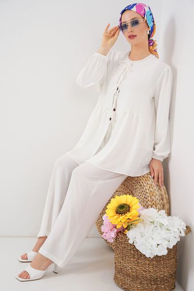 Hiccup BDART two-piece tunic and pants set with laces in the front