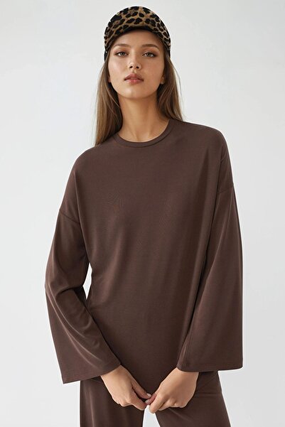 Hiccup BUSEM велосипедна блуза с дълъг ръкав и обло деколте