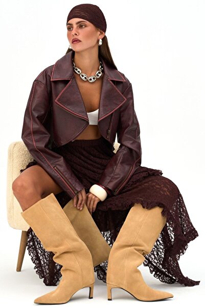 Hiccup MAI STUDIOS Carnas Faux Leather Jacket