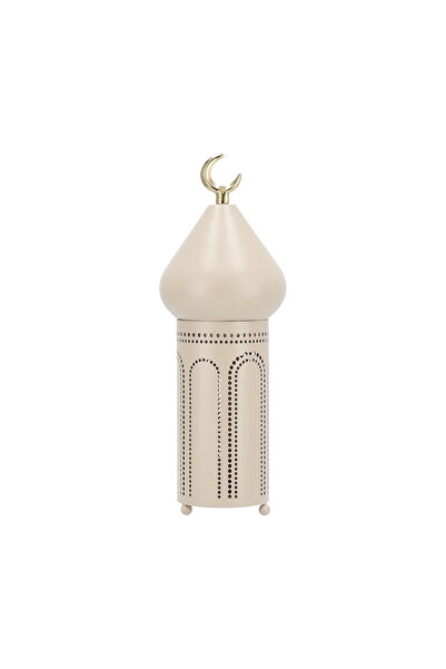 Generic حامل شموع معدني 11 × 11 × 31 سم