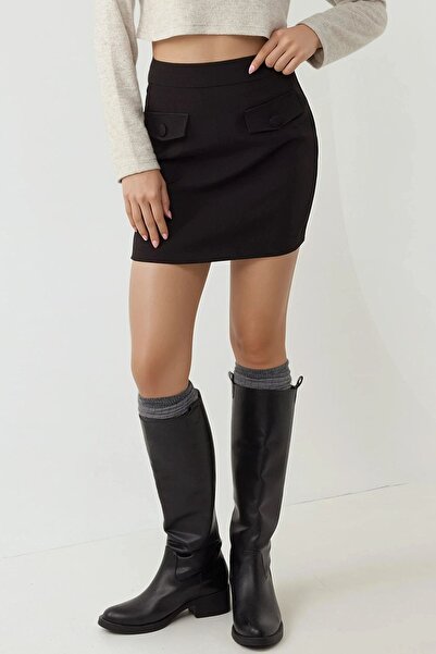 Hiccup Pika Collection Pocket Detailed Mini Skirt