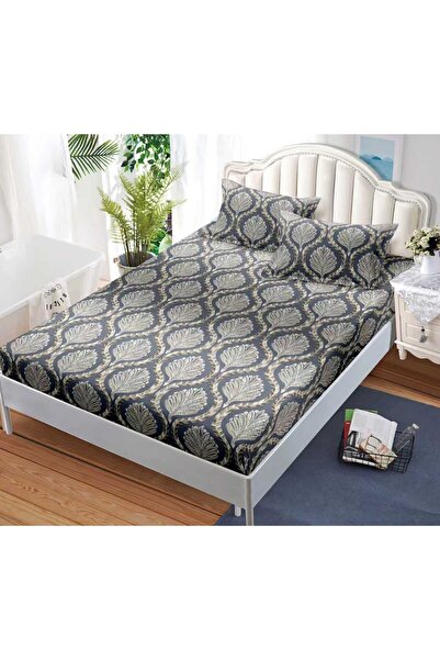 Casa de Vis Cearșaf cu elastic + 2 fețe de pernă, 160/200, Online, JE-39