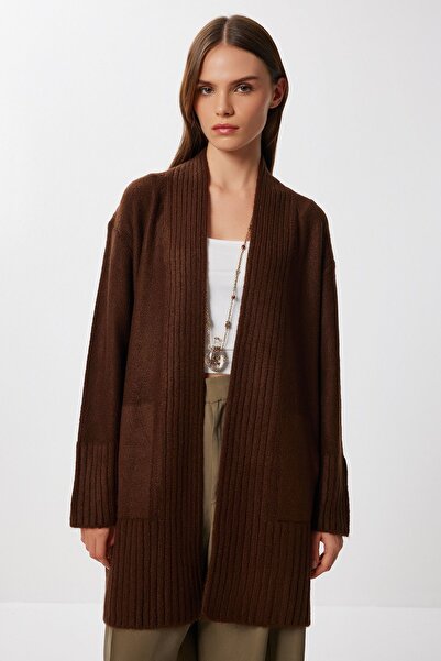 Hiccup Textured knitted cardigan with pockets ISTANBUL