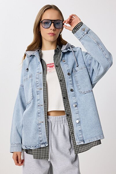 Hiccup ISTANBUL Hooded Denim Jacket