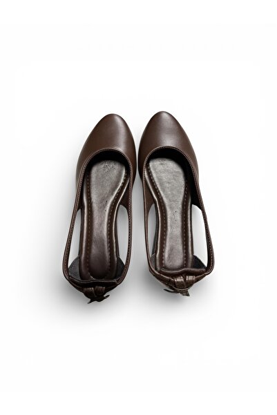 Moda Devrin Коричневі відкриті босоніжки