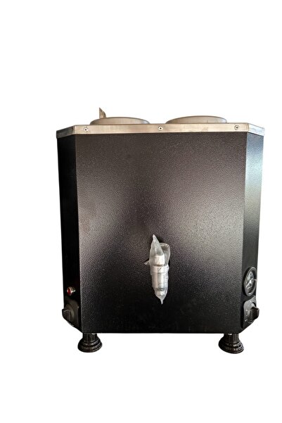 Tiryaki Matte Black 2-Tea-Pot Tea Boiler (Electric)